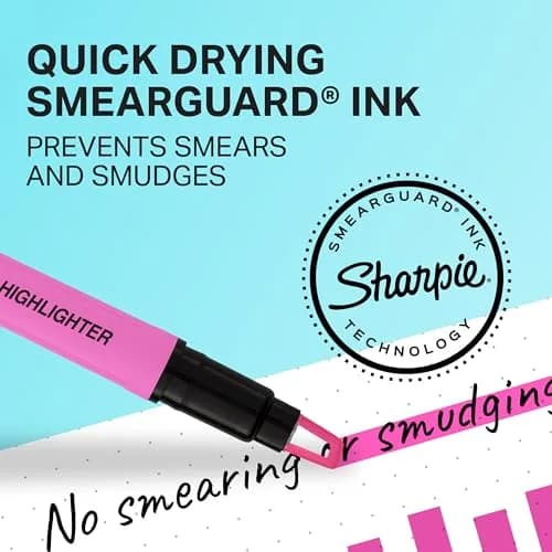 Sharpie Clear View Highlighters, Assorted Colors, 12 Count | See-Through Chisel Tip for Precise Highlighting thumbnail 3