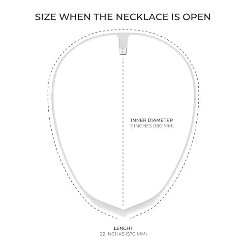 Upright GO Magnetic Necklace for GO S and GO 2 Posture Trainer (White) | Silicone, Adhesive-Free thumbnail 6