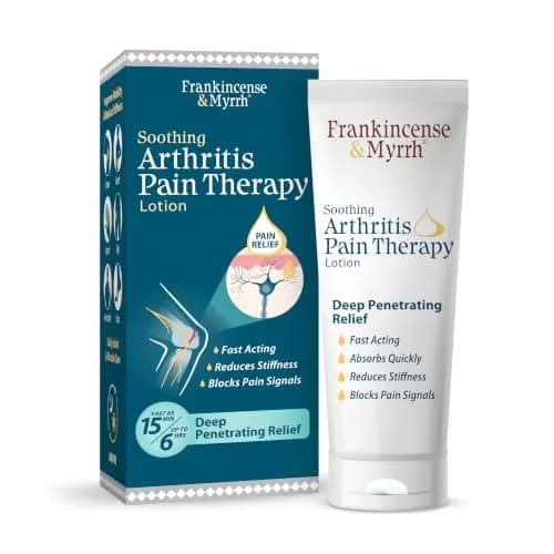 Frankincense & Myrrh Arthritis Pain Therapy Lotion, 3oz | Fast Relief for Joints & Back thumbnail 1