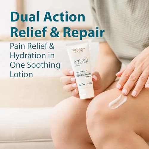 Frankincense & Myrrh Arthritis Pain Therapy Lotion, 3oz | Fast Relief for Joints & Back thumbnail 4