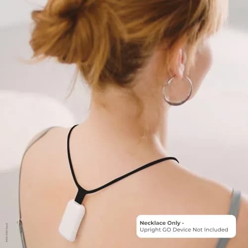 Upright GO Magnetic Necklace (Necklace Only) for GO S and GO 2 Posture Trainer, Pink | Silicone, All-Day Wear thumbnail 2