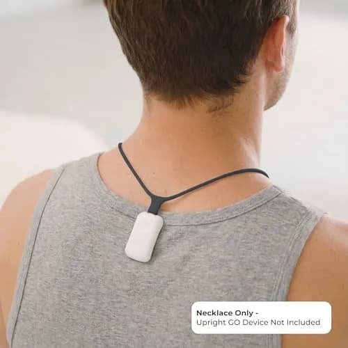 Upright GO Magnetic Necklace (Necklace Only) for GO S and GO 2 Posture Trainer, Pink | Silicone, All-Day Wear thumbnail 3