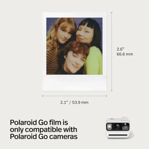 Polaroid Go Color Film - Black Frame, 16 Photos (2-Pack) | Mini Instant Film for Polaroid Go Camera thumbnail 5