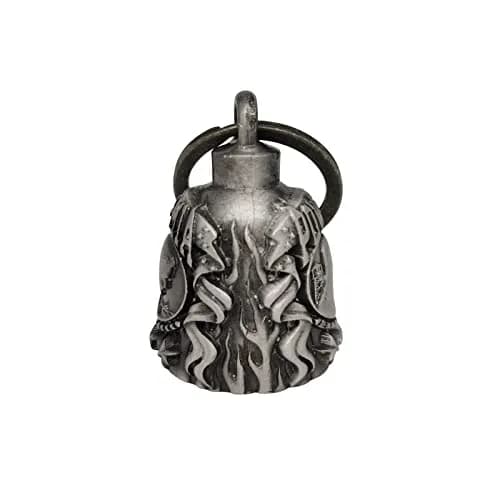 Dream Apparel Guardian Angel Motorcycle Bell | Drive Away Gremlin, Biker Bell for Men Women Rider Riding, Good Luck Gift thumbnail 3