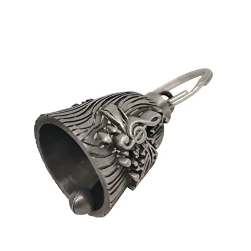 Dream Apparel Musical Note Guardian Angel Motorcycle Bell | Ride with Good Luck Charm thumbnail 3
