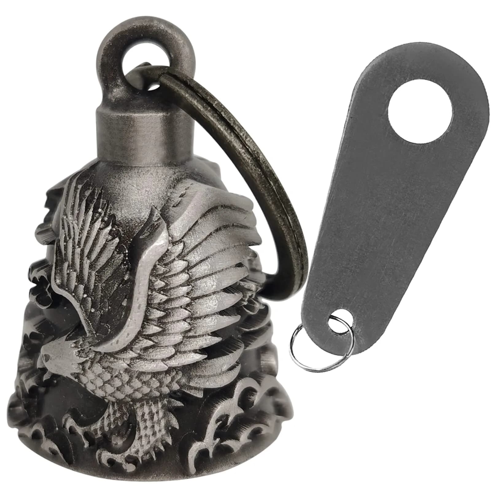 Dream Apparel Eagle Guardian Angel Motorcycle Bell - Drive Away Gremlins - main product image
