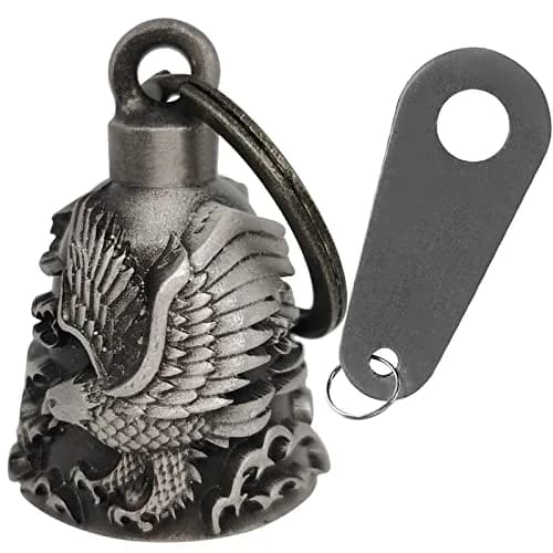 Dream Apparel Eagle Guardian Angel Motorcycle Bell - Drive Away Gremlins thumbnail 1