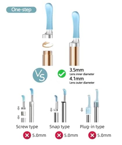 BEBIRD Replacement Tips Ear R1-8 PCS Waterproof Silicone Ear Spoon for Wet/Dry Earwax Cleaning | Original Ear Cleaner Tips Set for W3/R3/T15/X3/D3Pro/M9 thumbnail 5