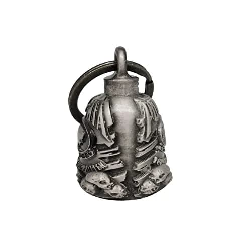 Dream Apparel Guardian Angel Motorcycle Bell - 'You Are Not Forgotten' Design thumbnail 3