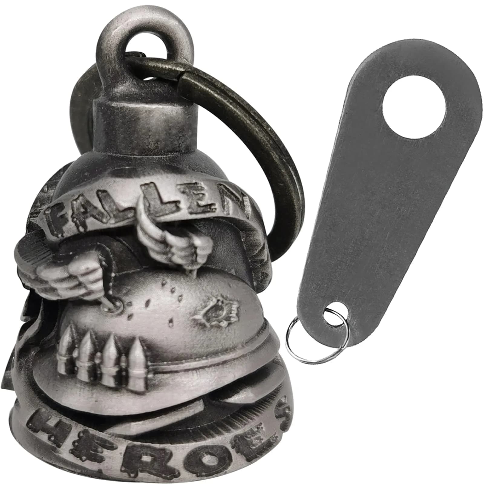 Dream Apparel Heroes Guardian Angel Motorcycle Bell | Drive Away Gremlin, Biker Bell for Riders - main product image