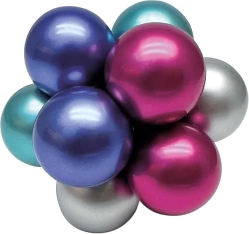 Brainwright Icosa Ice - The Atomic Fidget Ball | Twist, Turn, Fidget for Kids & Adults thumbnail 2