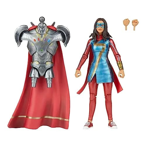 Marvel Legends Series Disney Plus Ms. Marvel Action Figure 6-inch | Premium Collectible Toy with Accessories thumbnail 6
