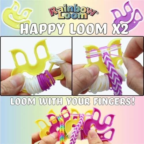 Rainbow Loom Treasure Box Neon Edition - 8000 Neon Rubber Bands & 150 C-Clips | 355.6 cm (14 in) Width thumbnail 9