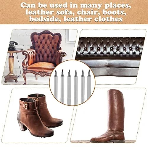 Teling Leather Dye Marker Pens 12 Pack Dual Tips | Shoe & Leather Repair thumbnail 6