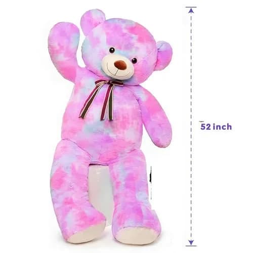Tezituor Big Teddy Bear 52'' Giant Plush Toy, Soft & Safe for Kids & Adults thumbnail 5