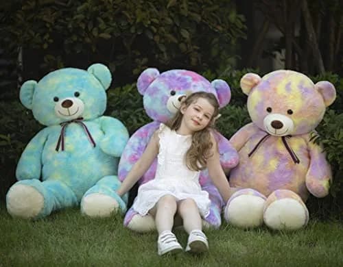 Tezituor Big Teddy Bear 52'' Giant Plush Toy, Soft & Safe for Kids & Adults thumbnail 8