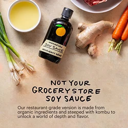 Momofuku Soy Sauce by David Chang 8 Fl Oz | Organic, Chef-Made for Cooking & Umami thumbnail 3