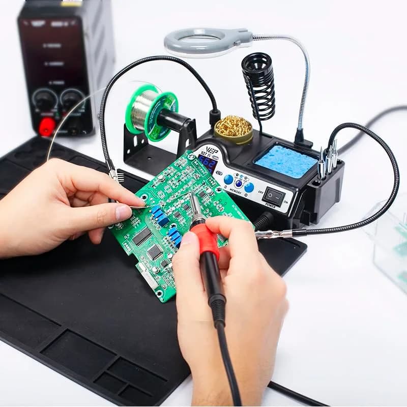 WEP 927-IV Soldering Station Kit High-Power 110W | Space-Saving, Precise & USA-Imported (110-127V) thumbnail 2