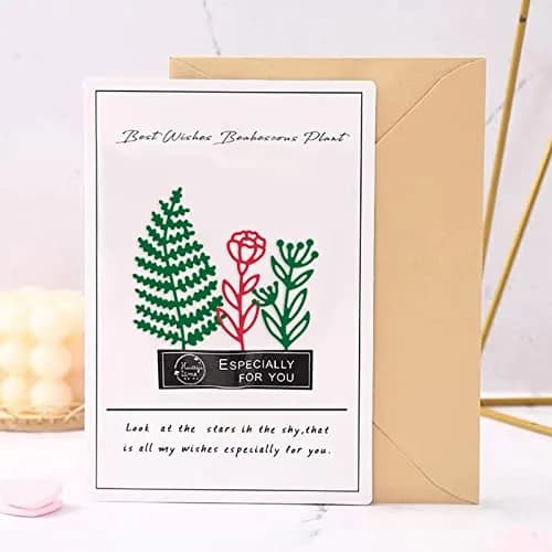INFUNLY Fern Leaf Cutting Dies 15pcs | Creative Scrapbooking & Card Making Tool thumbnail 2