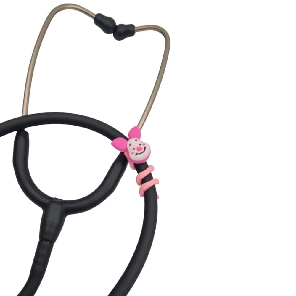 Charmscope Pig Clown Stethoscope Charm - Pink | Medical Gift for Nurses & Doctors — Pink