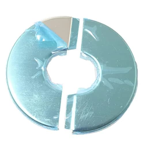 PZRT 2pcs Wall Split Flange, Stainless Steel Round Escutcheon Plate for 35mm Diameter Pipe | Rust-proof & Easy Install thumbnail 2