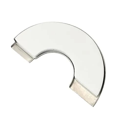 PZRT 2pcs Wall Split Flange, Stainless Steel Round Escutcheon Plate for 35mm Diameter Pipe | Rust-proof & Easy Install thumbnail 3