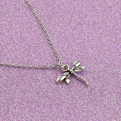 TGBJE Dragonfly Necklace - Spirit Animal Gift for Women & Daughters - Charm Jewelry thumbnail 4