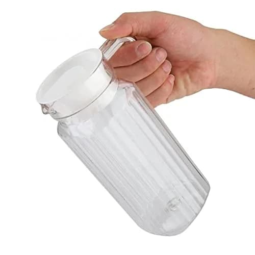 Weilan Glass Water Pitcher Lid Replacement Cap Stoppers for Jug | White, 4 Pack thumbnail 4
