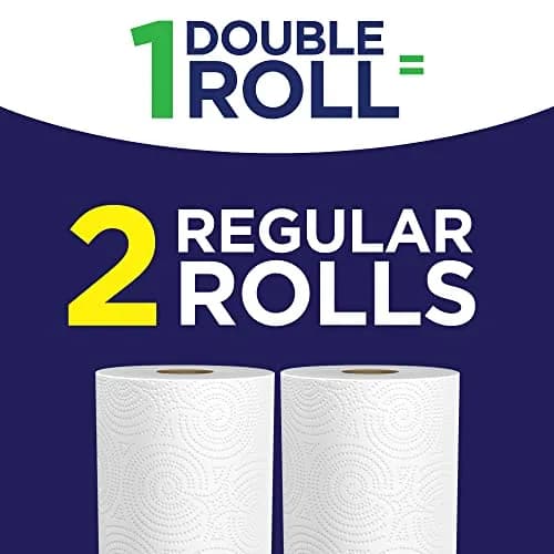 Sparkle Tear-A-Square Paper Towels, 24 Double Rolls (3024 Sheets) | 2-Ply Absorbent & Strong thumbnail 2