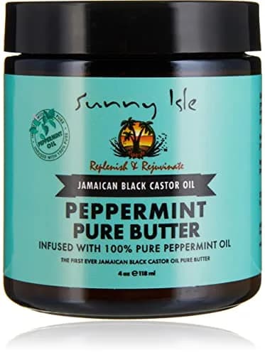 Sunny Isle Jamaican Black Castor Oil Peppermint 4oz | Moisturizes Hair & Skin, Supports Growth, Soothes Dry Areas thumbnail 1