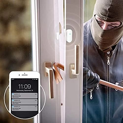 SENCKIT 2-Pack WiFi Door & Window Sensors | Home Security Alarm System with Alexa & Google Compatibility thumbnail 4