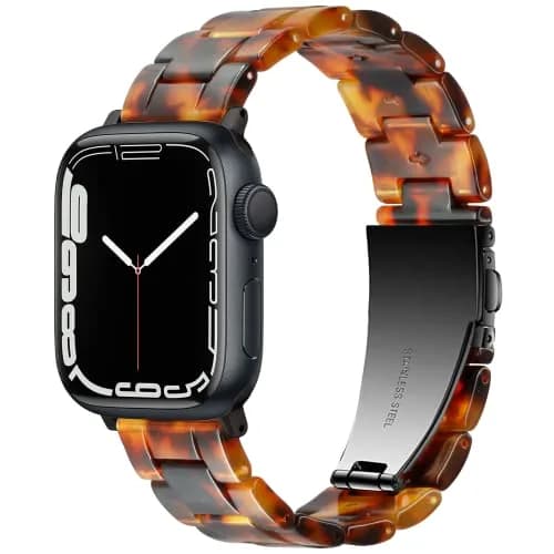 Vamyzji Compatible with Apple Watch Band 42mm Series 10 41mm 40mm 38mm Waterproof Resin thumbnail 1