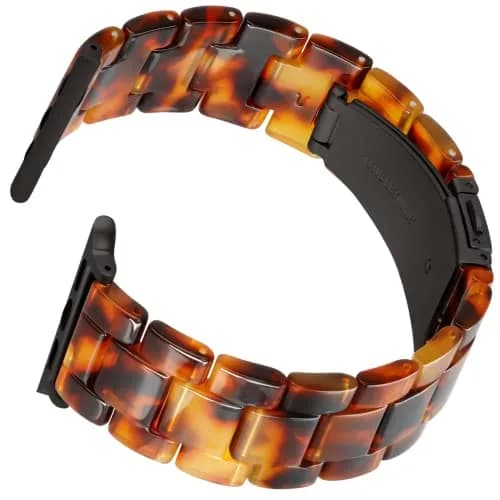 Vamyzji Apple Watch Band 49mm 45mm 44mm 42mm Waterproof Resin for Series 1-11, Ultra, SE | Stylish & Lightweight thumbnail 2