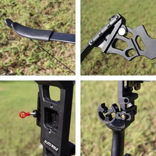 IS-TONGTU Takedown Recurve Bow and Arrow Set Right Handed 51 inch 50 lb | Complete Archery Kit for Beginners thumbnail 7