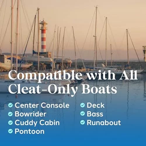 DO-LITTLE FENDER ADJUSTERS Small Cleat | Effortless Boat Fender Management with Versatile Docking Tool thumbnail 4
