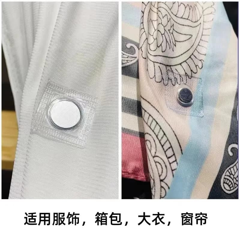 XILEWHZF White Magnetic Snaps 3.5cm (1.4 Inch) | 20 Pairs Sew-On Fasteners for Bags & Crafts thumbnail 4