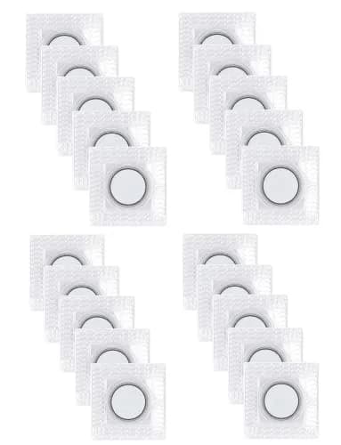 XILEWHZF White Magnetic Snaps 3.5cm (1.4 Inch) | 20 Pairs Sew-On Fasteners for Bags & Crafts thumbnail 1