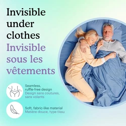 Because Overnight Incontinence Booster Pads for Men and Women | Extra 4 Cups Absorbency, Soft, Unisex, 20 Count thumbnail 9