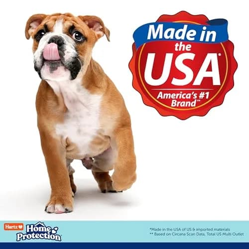 Hartz Dog Training Pads XXL 30 x 30 inches | Odor Eliminating, Leak-Proof, Super Absorbent (70-120c) thumbnail 8