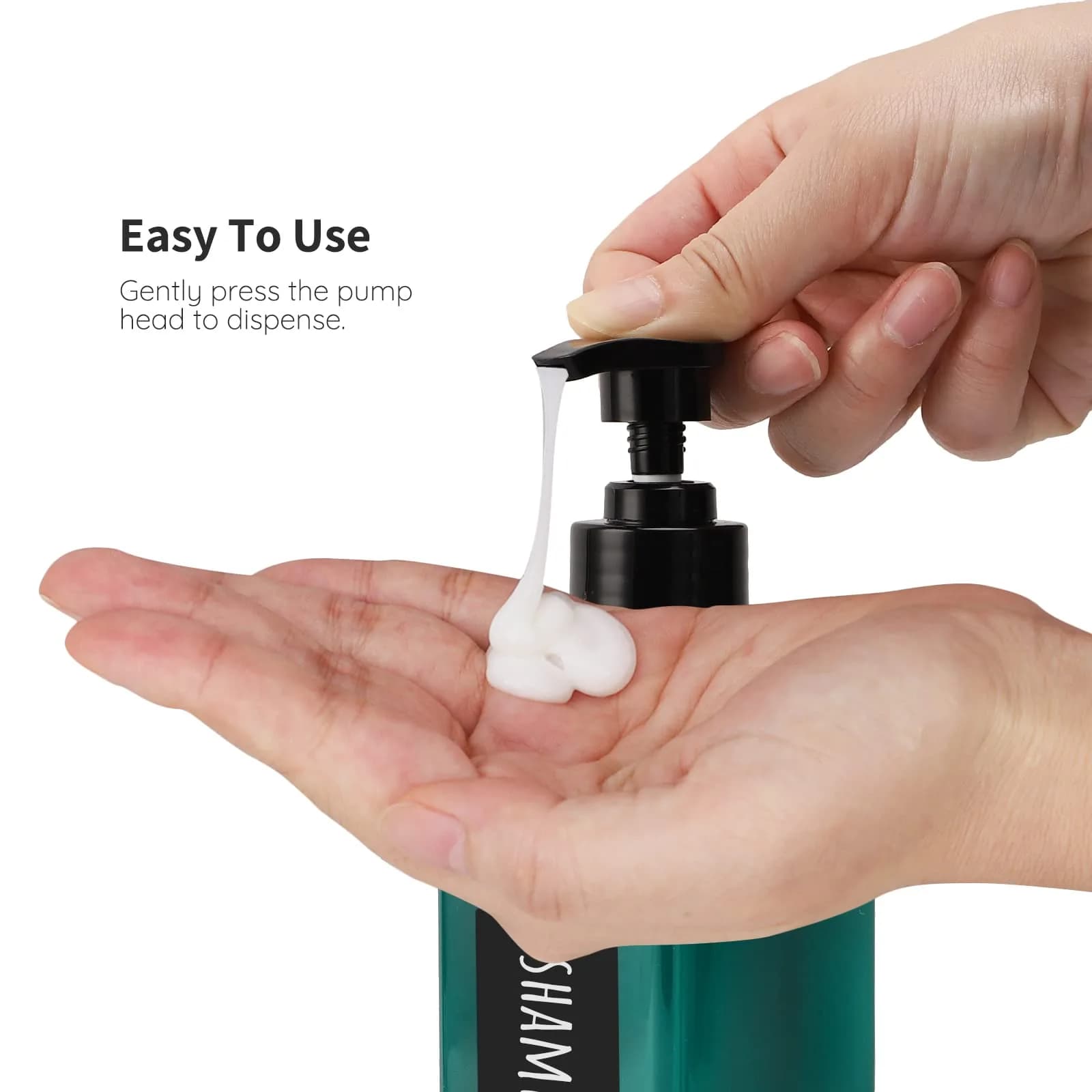 Segbeauty 3-Piece 500ml Pump Dispenser Set | Leak-Proof & Refillable for Bathroom & Travel - view 4