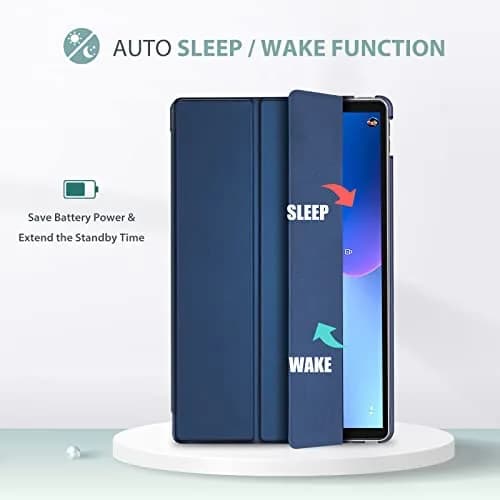 ProCase Slim Stand Case for Lenovo Tab M10 Plus 3rd Gen 10.6" Navy | Auto Sleep Wake & Foldable Stand thumbnail 6