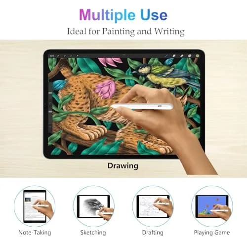 COO Stylus Pen for iPad 10th/9th/8th/7th/6th Gen, Pro 12.9/11, Air 5/4/3, Mini 6/5 | Palm Rejection & Fast Charge thumbnail 7