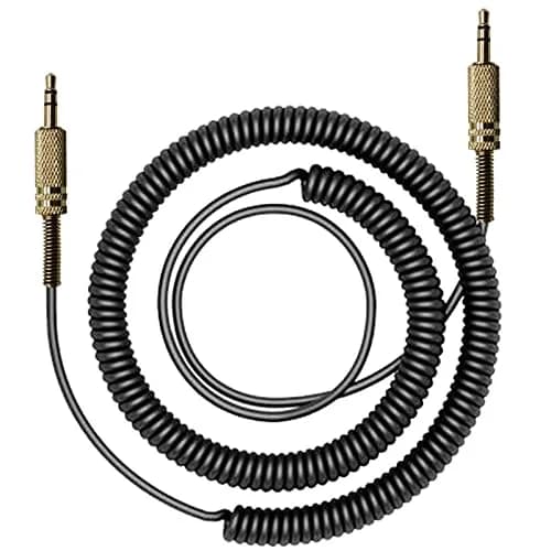 BUTIAO Replacement Aux Extension Cord 3.5mm for Marshall Speakers | Coiled Audio Cable 1m-2.5m thumbnail 2