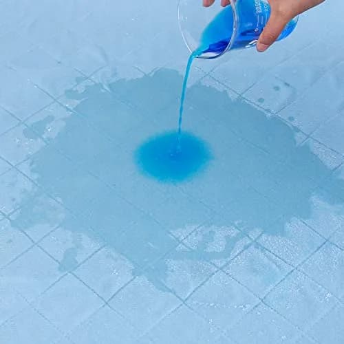 SPRINGSPIRIT Washable Waterproof Bed Pads 36'' x 34'' (2-Pack, Blue) | 4-Layer Protection for Incontinence thumbnail 5