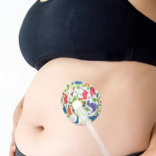 Breling Cotton Feeding Support Pads (24 Count, Dinosaur) | Washable & Skin-Friendly thumbnail 6