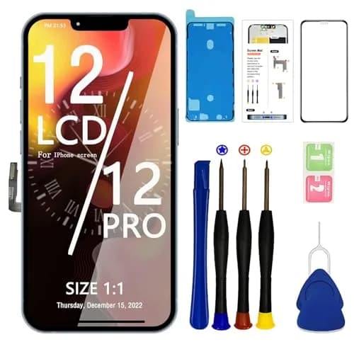 SIMDOG Incell Screen Replacement Kit for iPhone 12/12 Pro 6.1" | Original Brightness & Touch thumbnail 1