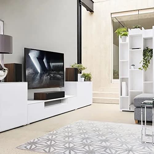 Klipsch Reference Premiere RP-600M II Walnut Bookshelf Speakers | Dynamic Sound with Tractrix Horn thumbnail 2
