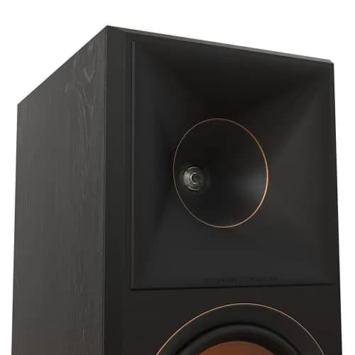 Klipsch Reference Premiere RP-600M II Ebony Bookshelf Speakers | Dynamic Sound with Tractrix Horn thumbnail 4