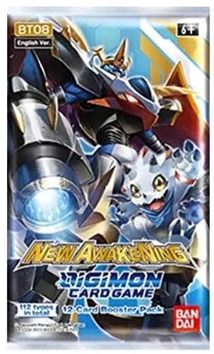 BANDAI Digimon TCG Booster Box 2022 | 24 Packs, 12 Cards Each, Multicolor thumbnail 1