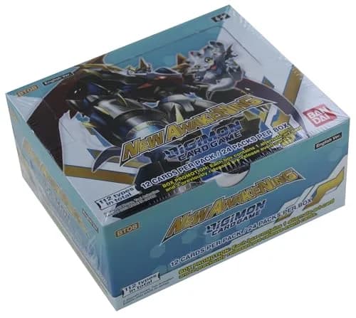 BANDAI Digimon TCG Booster Box 2022 | 24 Packs, 12 Cards Each, Multicolor thumbnail 3